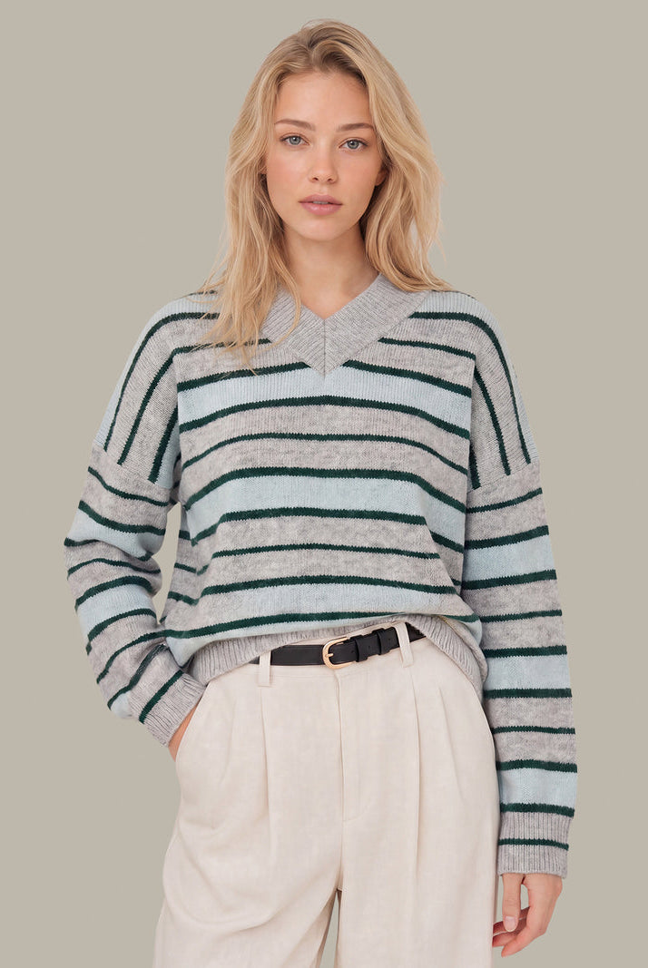 Bexley High V Cropped Pullover