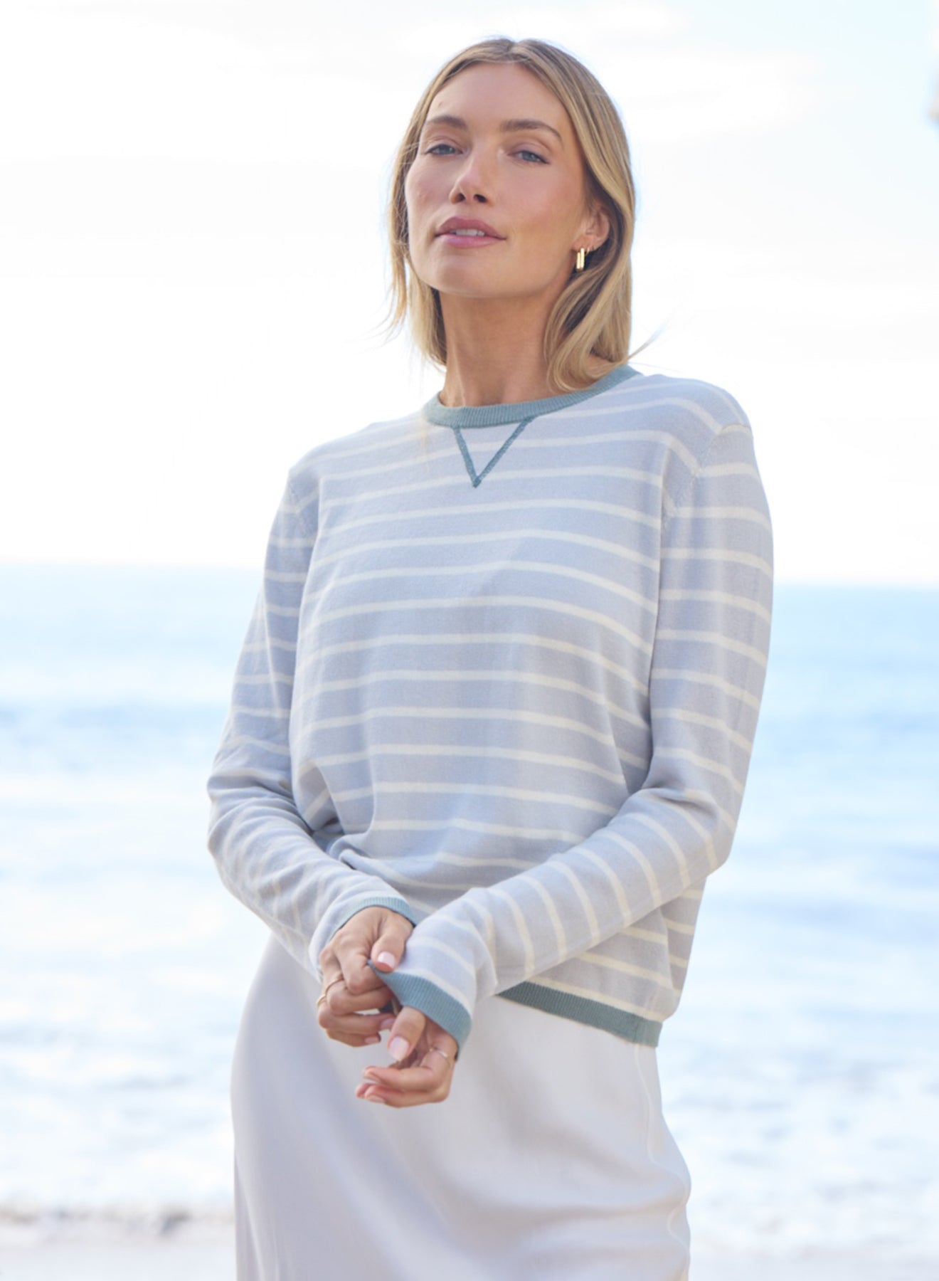 Palmer Striped Pullover