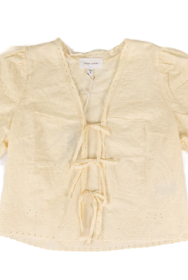 Dear John Cielo Top in Cream