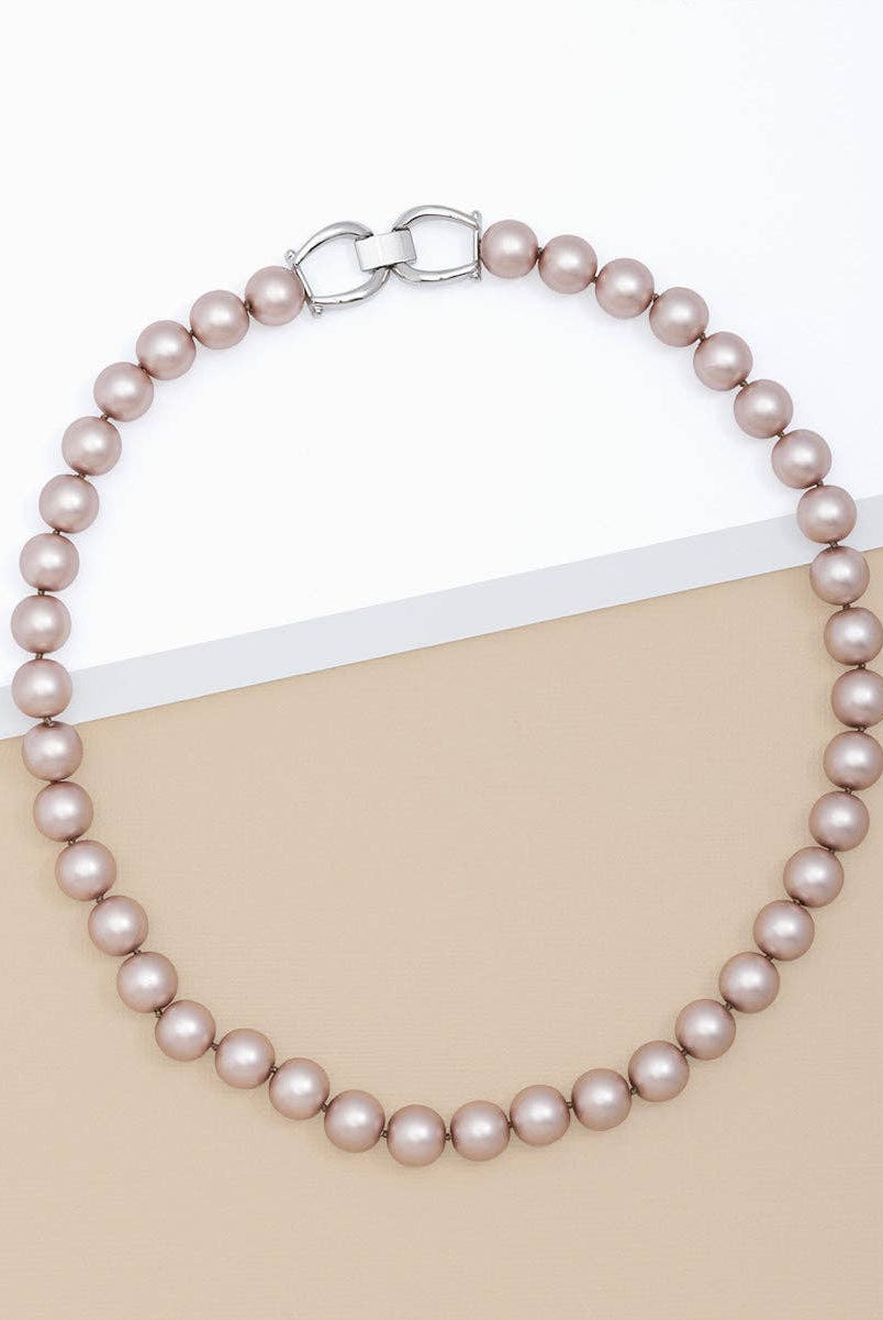 Zenzii Classic Pearl Strand Necklace CHM