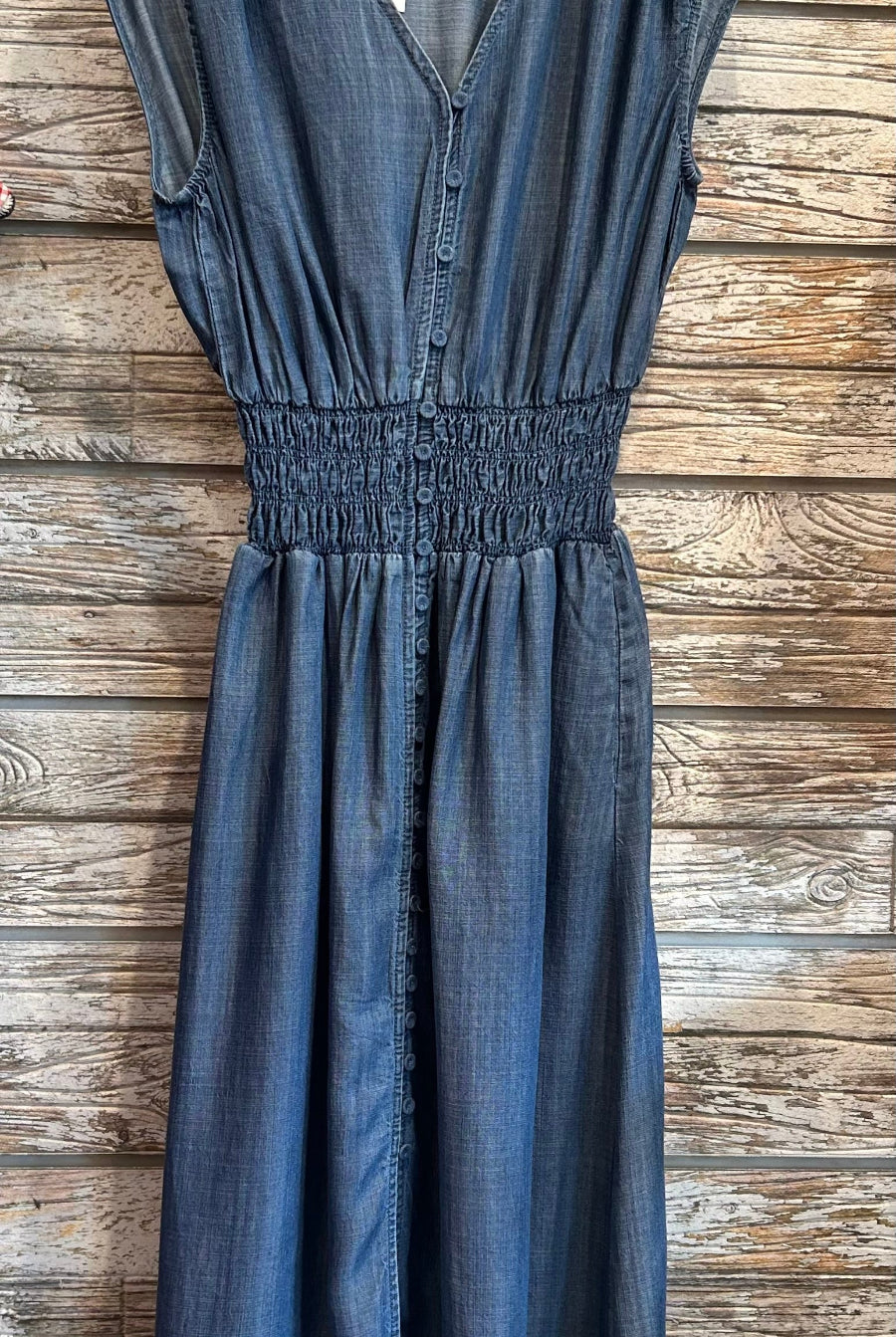Velvet Heart Persa Sleeveless Button-Front Dress