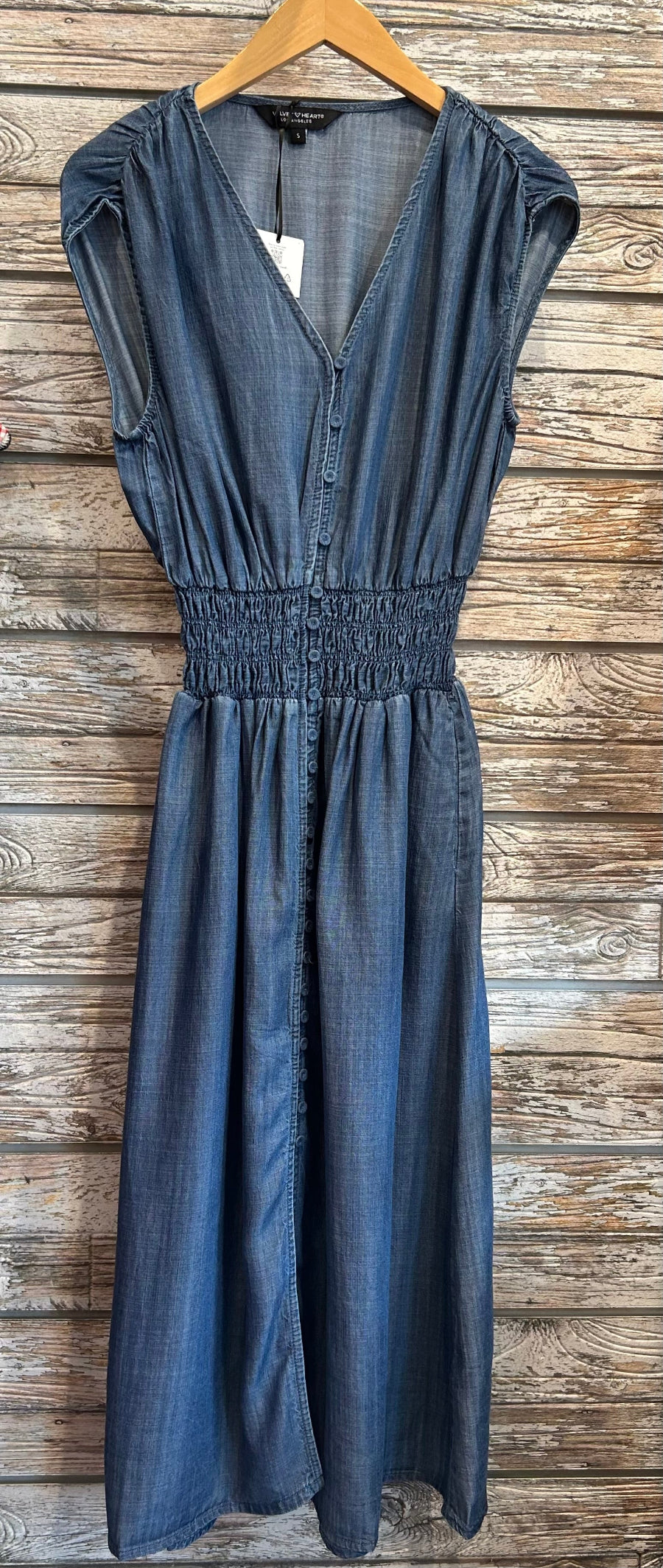 Velvet Heart Persa Sleeveless Button-Front Dress