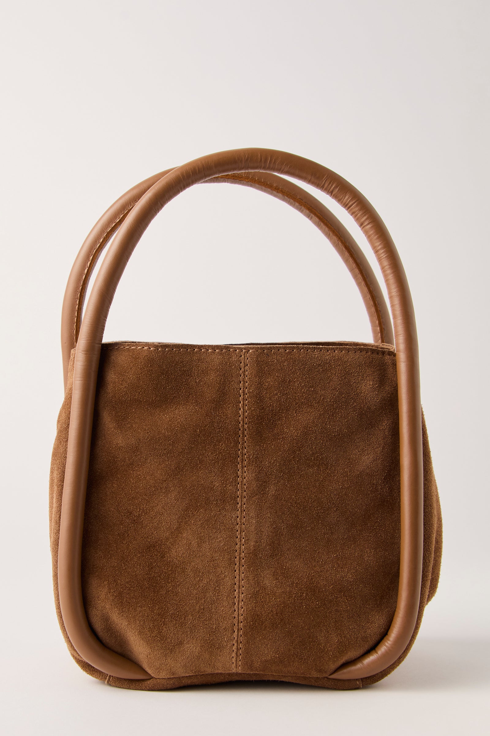 Free People Barlow Bucket Bag in Cognac