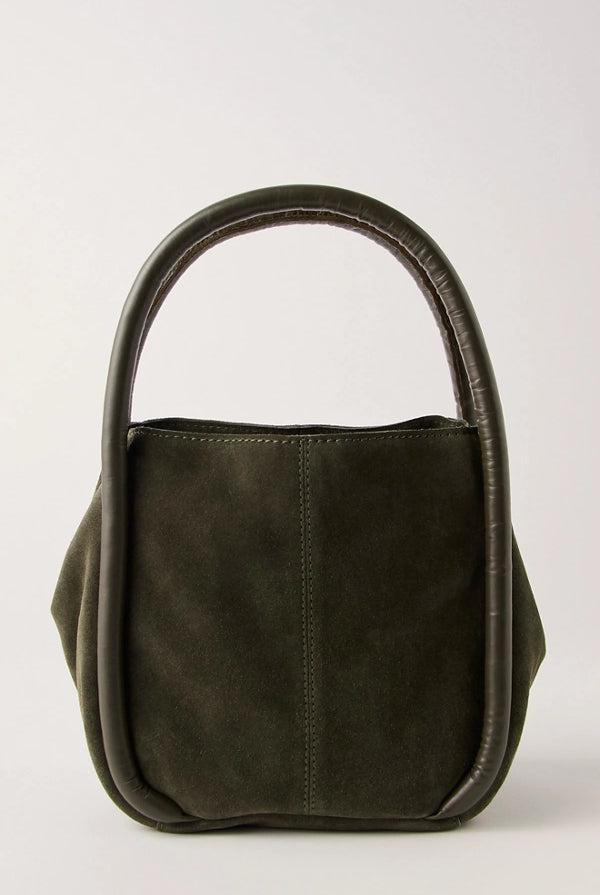 Free People Barlow Bucket Back in Dark Olive