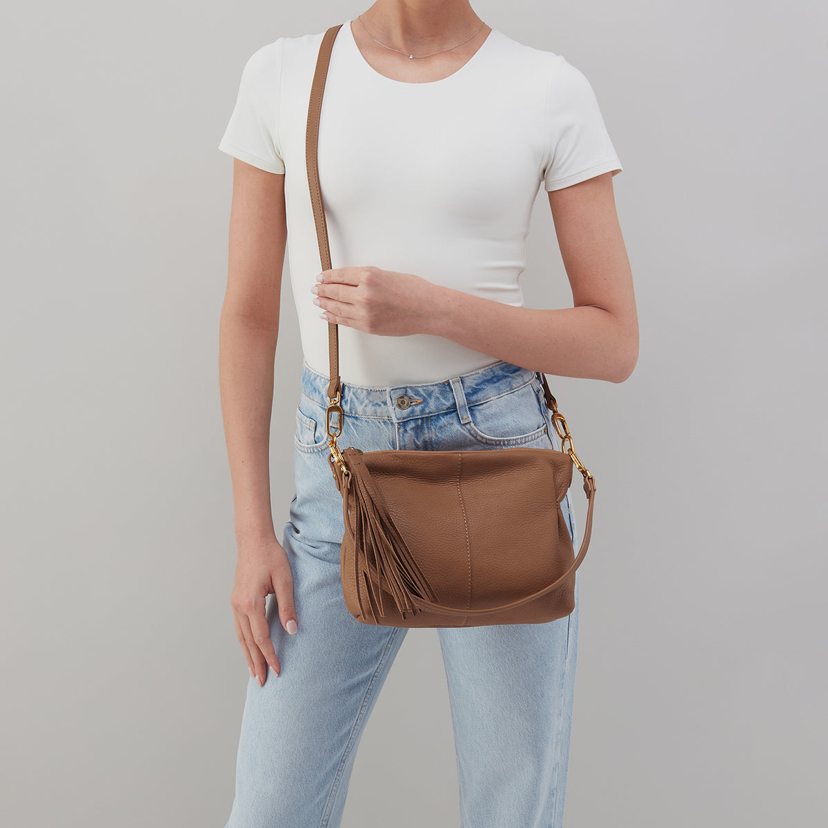 HOBO Timber Brown Crossbody bags