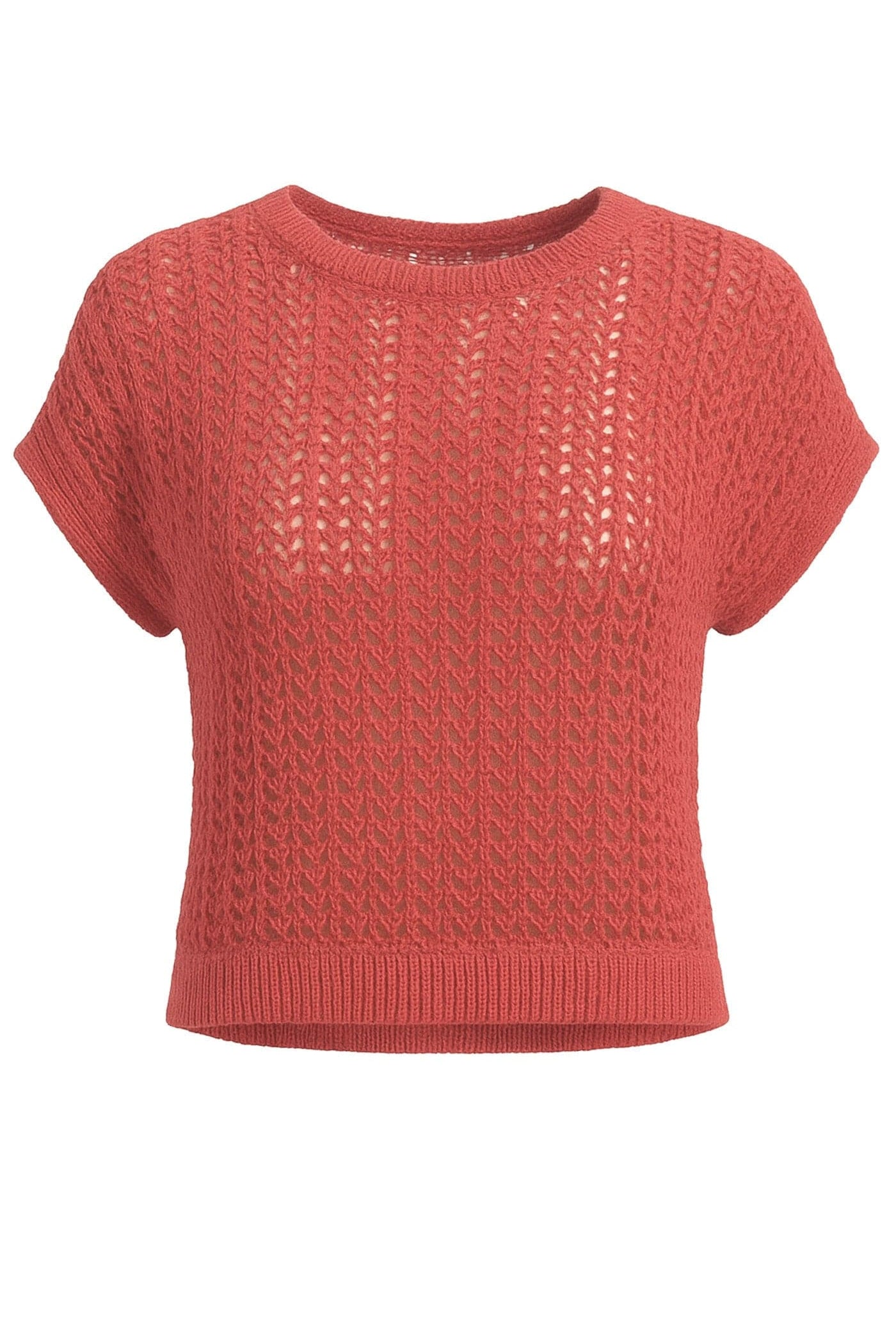 Another Love Tasha Top in Peachy Coral