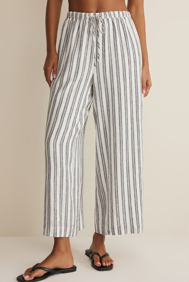 Z SUPPLY The Perfect Striped Pant in White