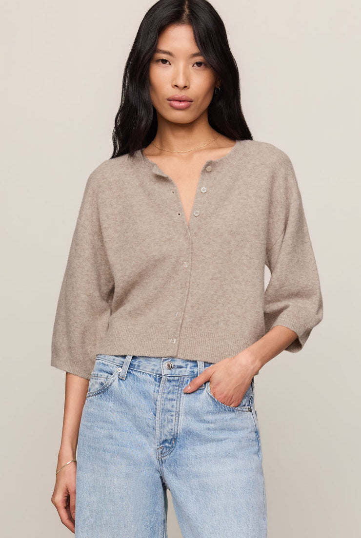 Z SUPPLY Valor Cardigan - Natural Heather