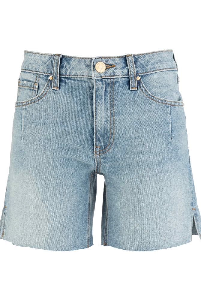 Kut from the Kloth Jenny High Rise Kick Short with Side Slit in Sustain
