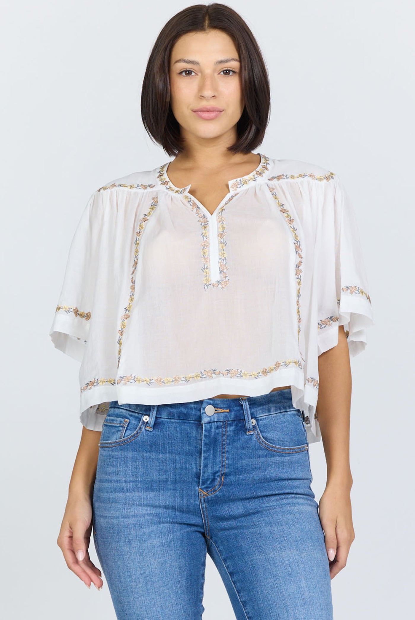 Dear John Jada Top in White