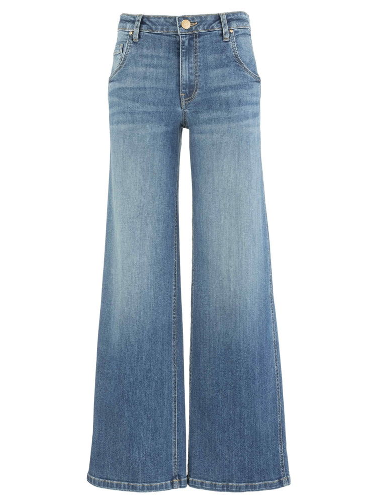 KUT from the Kloth Jean HR Wide Leg Dip with Scoop Pockets