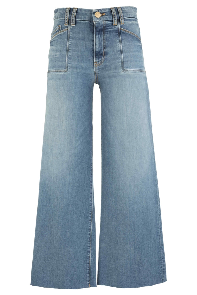 KUT from the Kloth Meg HR Wide Leg Inset Front Pkt