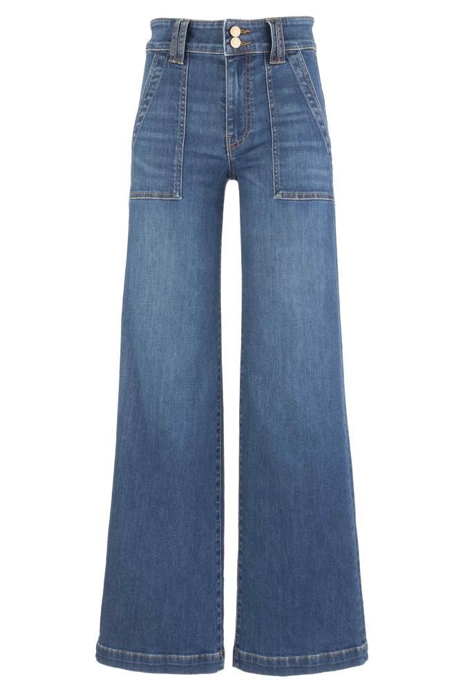KUT from the Kloth Jodi HR Straight Leg with Porkchop Pockets