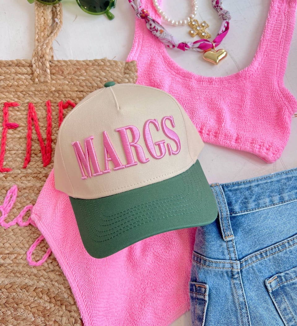 MARGS 3D Adjustable Vintage Trucker Hat