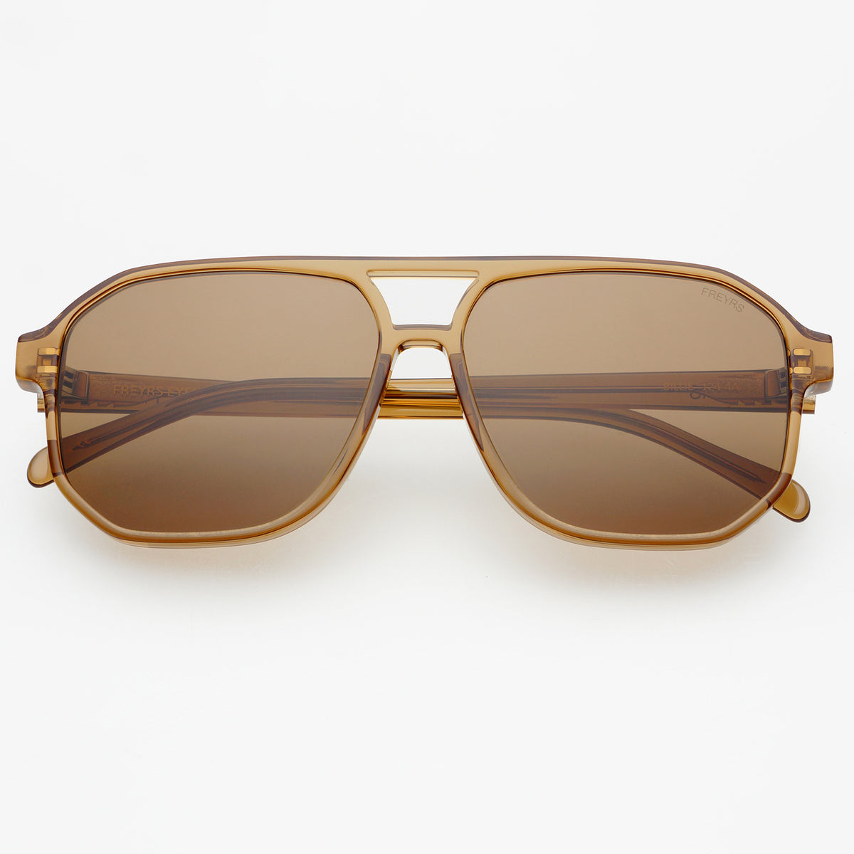 Billie Aviator Sunglasses in Brown