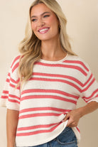 Z SUPPLY Prado Stripe Sweater Tee in Gelato