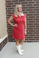 Velvet Heart Marie Sustainable Tencel Cap Sleeve Mini Dress