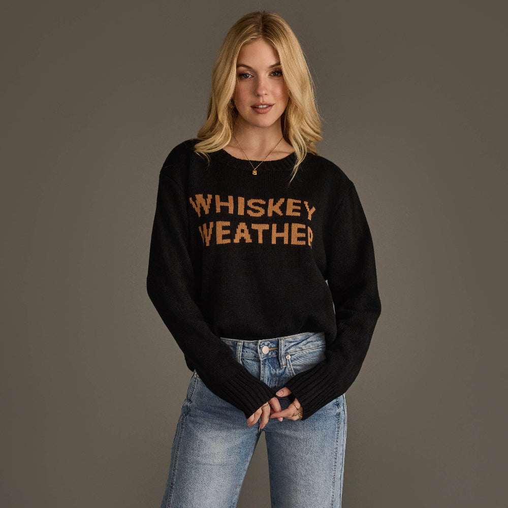 Panache Whiskey Weather Sweater - Black