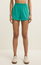 Z SUPPLY cotton teal shorts