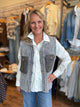 Elan Button Down Collared Sweater Vest