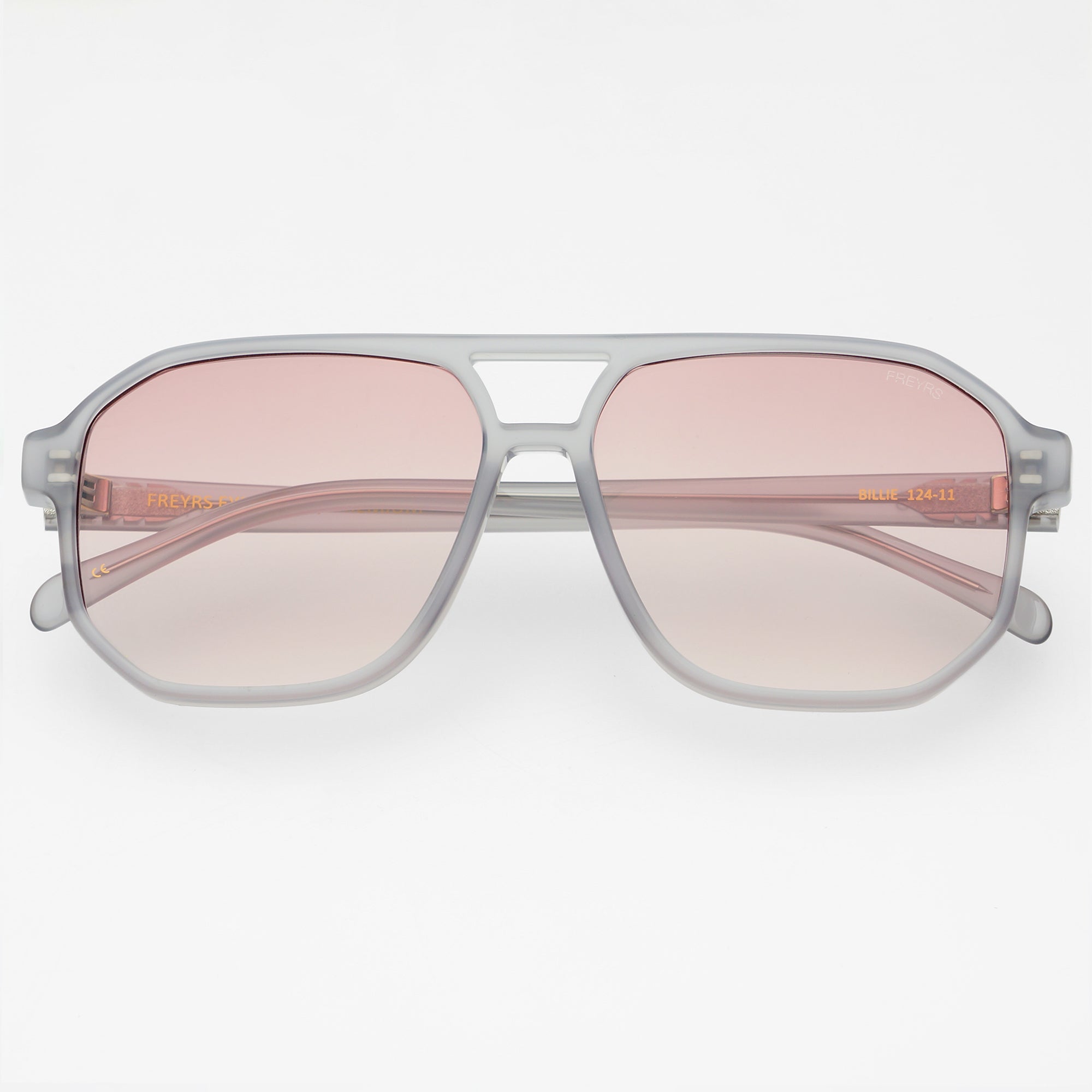 Billie Aviator Sunglasses in Gray
