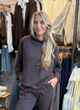 Z SUPPLY First Quarter Hoodie - Cocoa Bean
