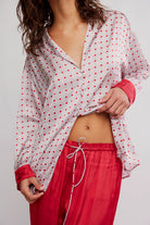 Heart Shirt and Pant Pajama Set