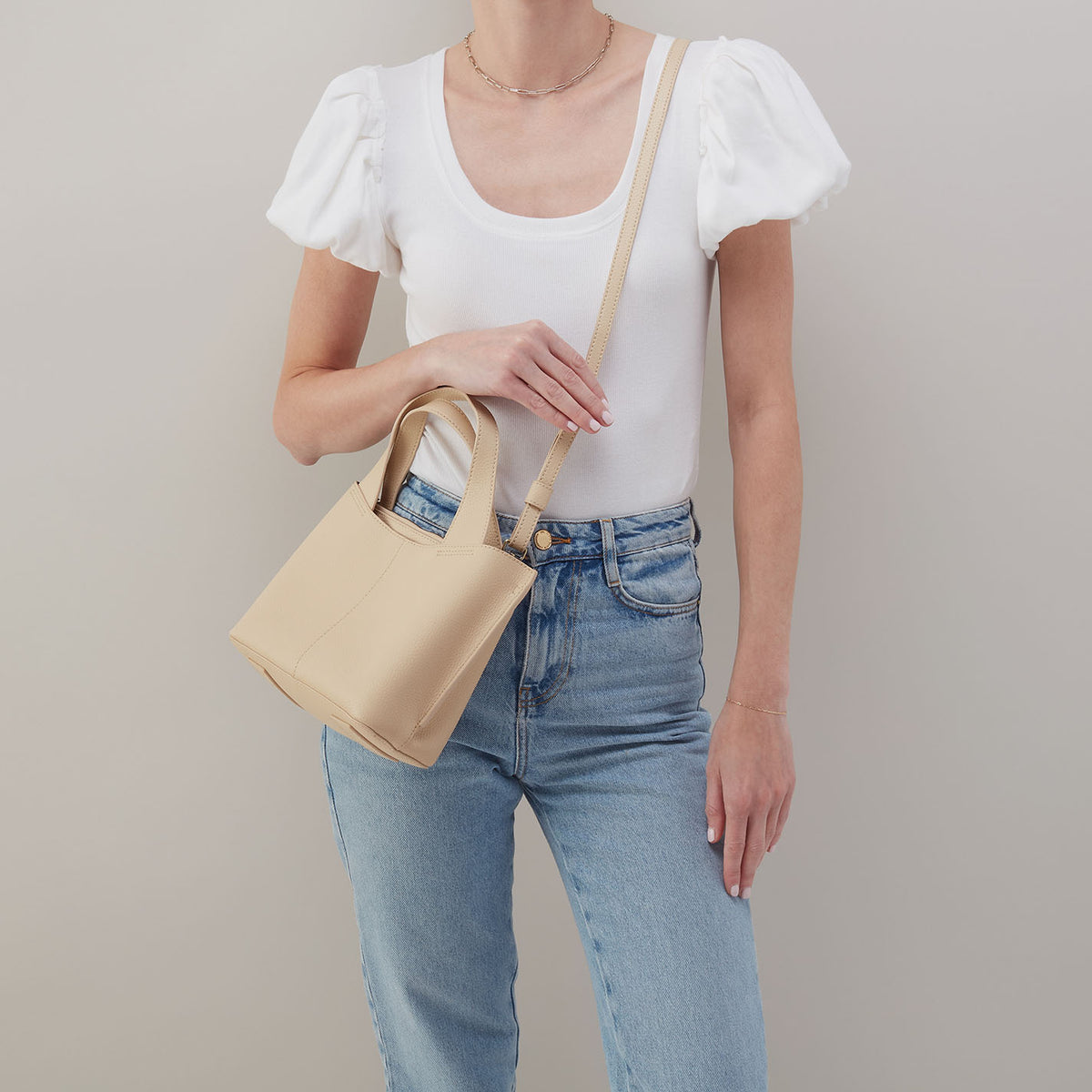 HOBO Almond Beige Tote bag