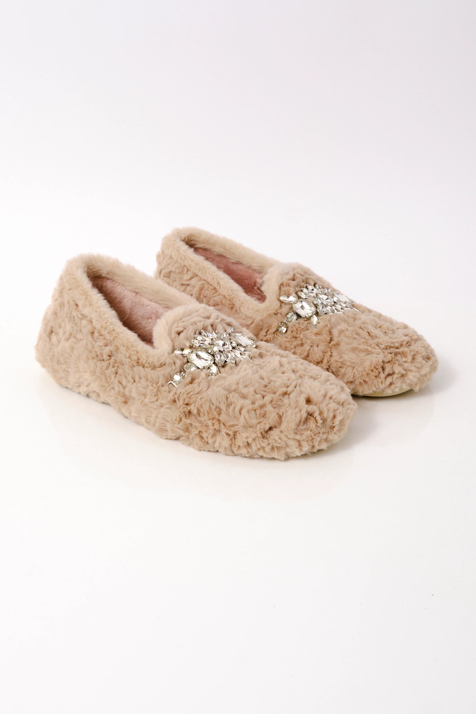 Free People Slumber Party Loafer Slip - Parchment