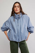 Free People Chelsea Jacket in Flint Stone