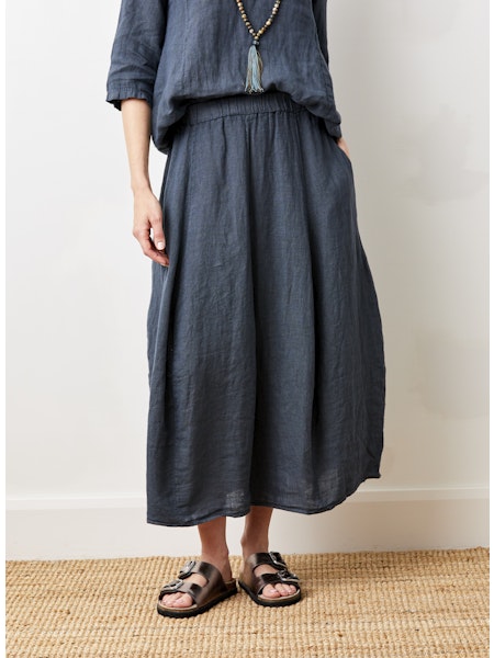 Long, Bubble-Shaped Skirt