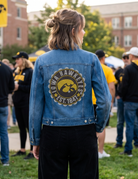 University of Iowa EST.1841 Blue Denim Jacket