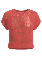 Another Love Tasha Top in Peachy Coral