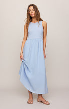 Z SUPPLY light blue sleeveless midi dress