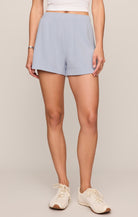 Z SUPPLY light blue french terry shorts