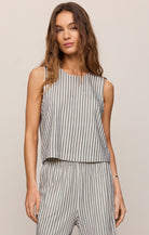 Z SUPPLY knit striped tank top 