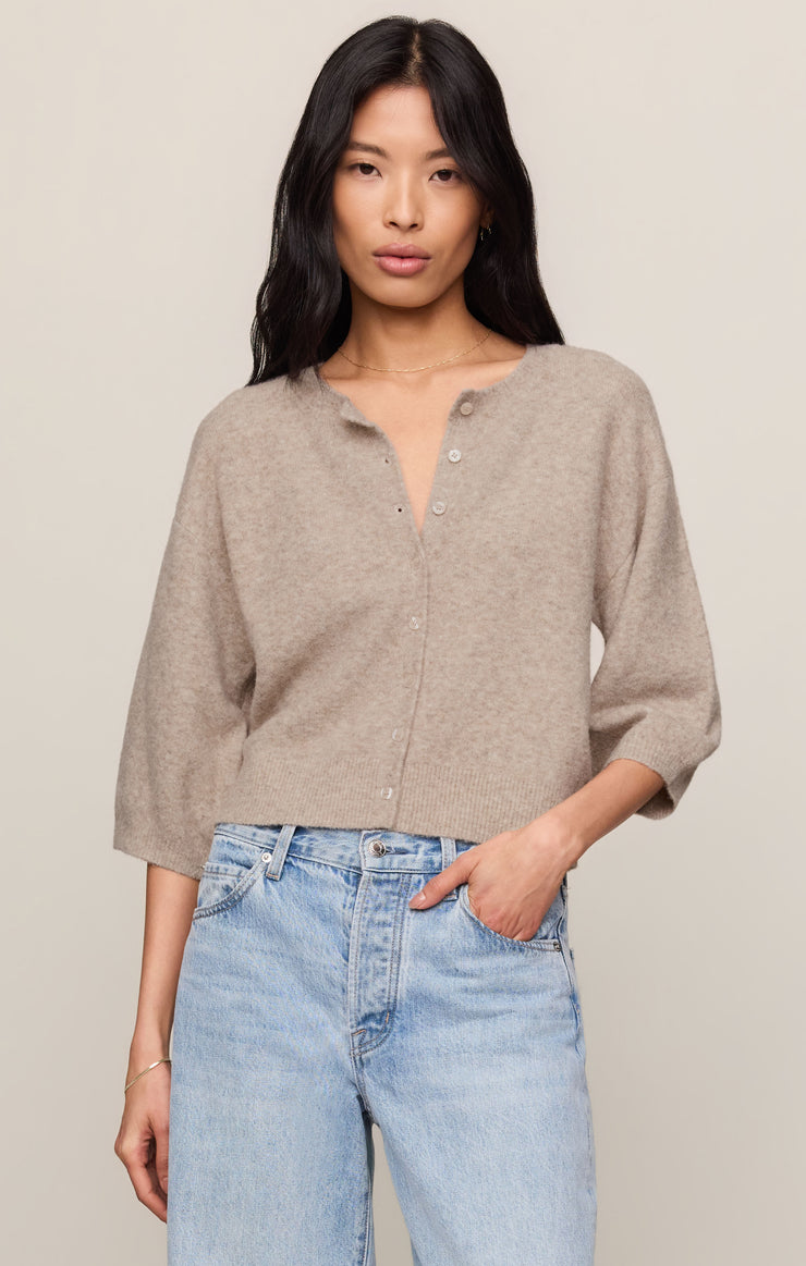 Z SUPPLY Valor Cardigan - Natural Heather