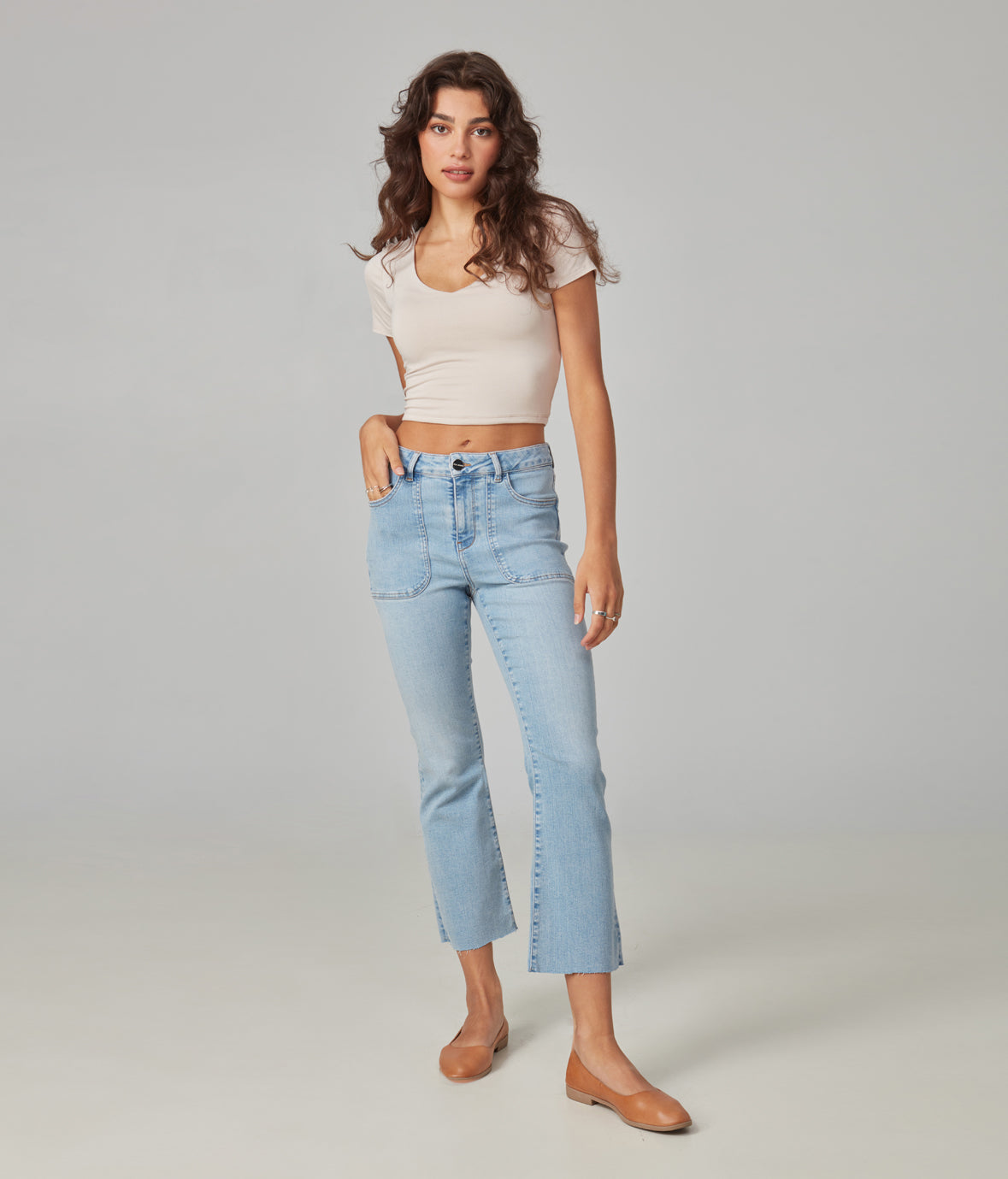 Lola Jean Billie High Rise Bootcut Jeans