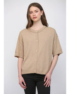 FATE by LFD Cashmere Blend Ribbed Detail Cardigan