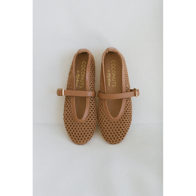 Nolita Ballet Flat in Tan