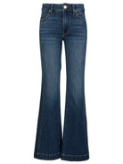 Blue flared jeans 