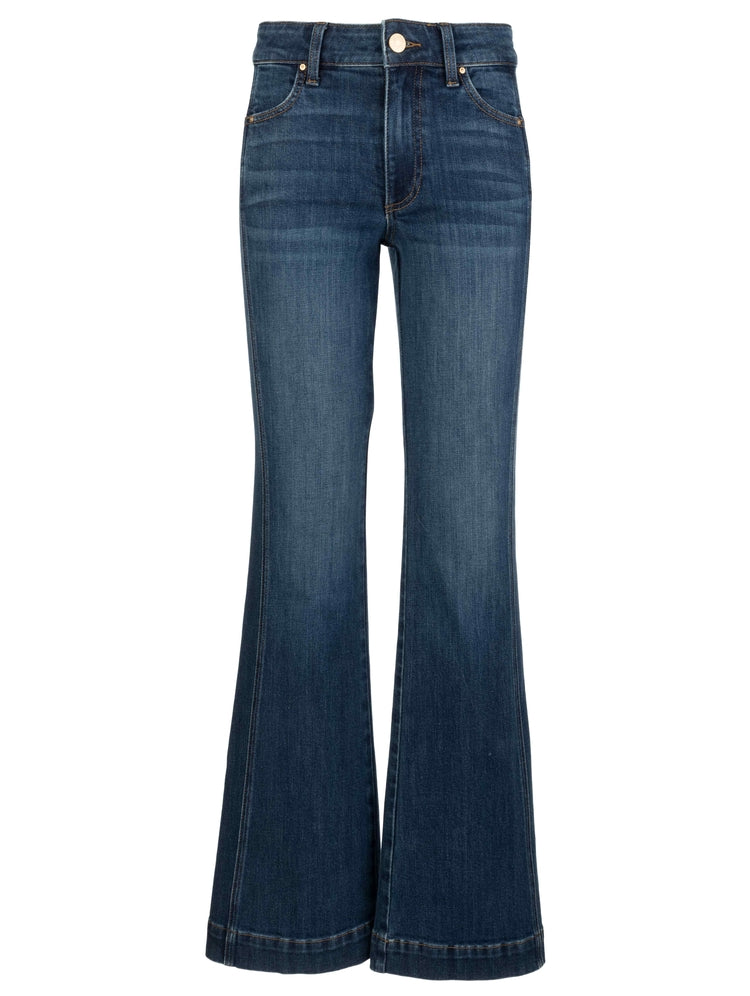 Blue flared jeans 