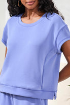 Light Blue Loungewear Top