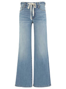 KUT from the Kloth Maya High Rise Wide Leg Regular Hem Drawcord