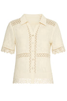 Another Love Ruby Top in Vintage Cream