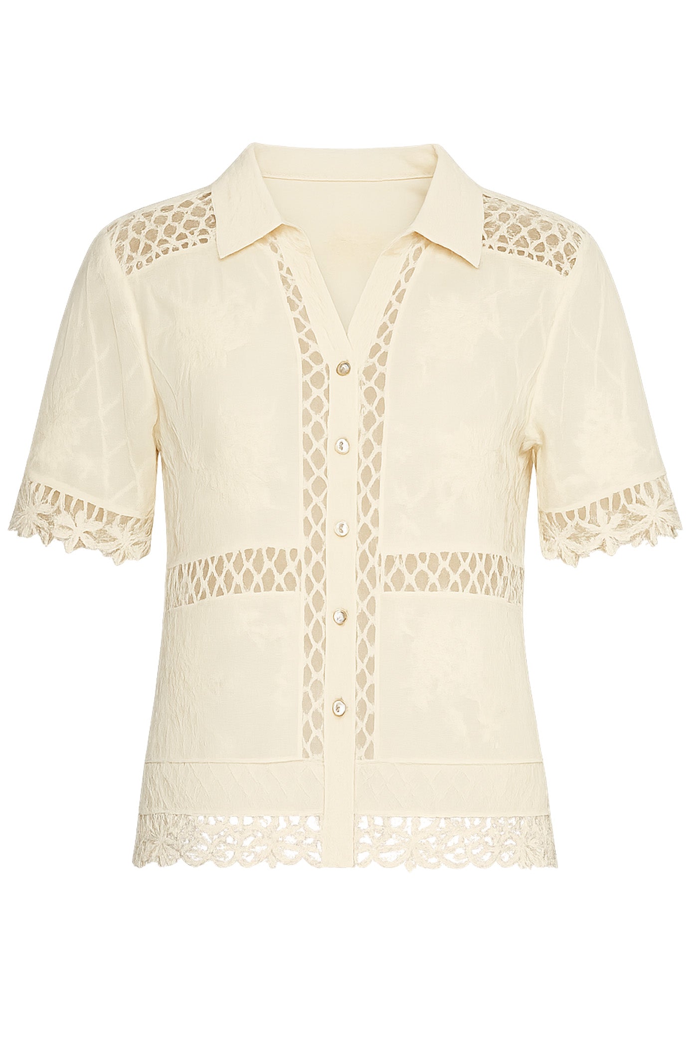 Another Love Ruby Top in Vintage Cream