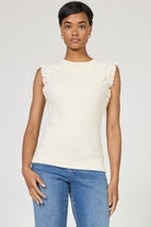 Dear John Bridget Top in Egret