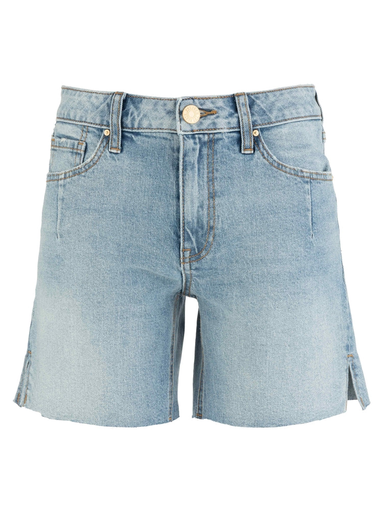 Kut from the Kloth Jenny High Rise Kick Short with Side Slit in Sustain