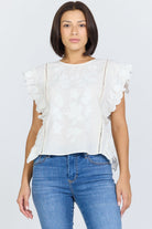 Dear John Ulla Top in White
