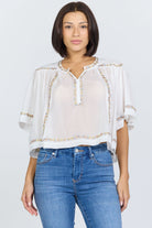 Dear John Jada Top in White